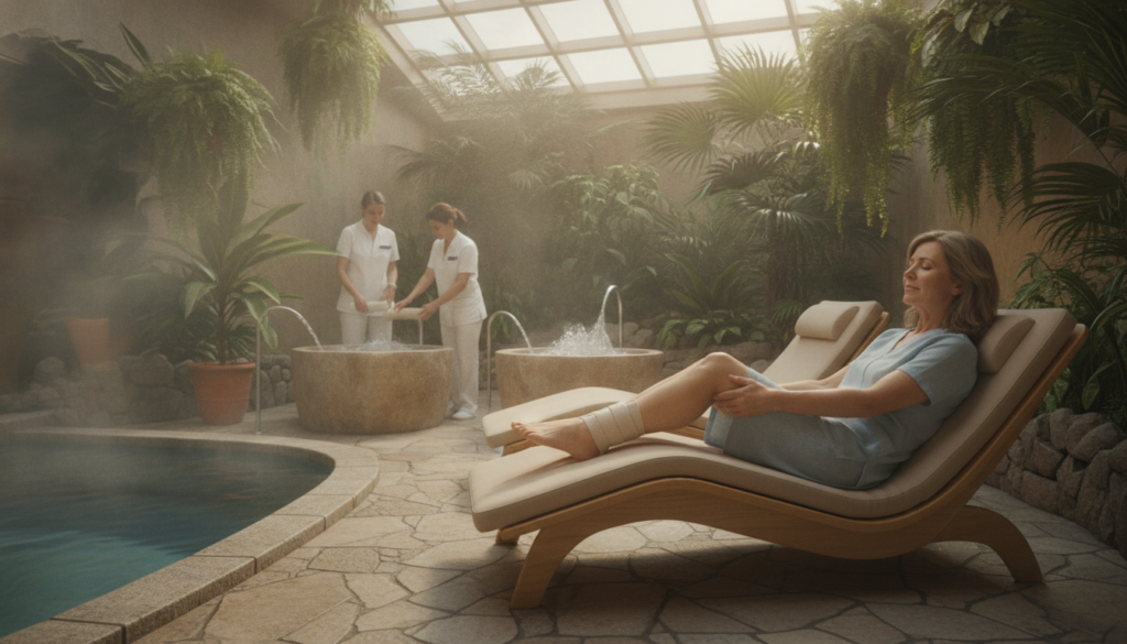 découvrez les bienfaits d'une cure thermale de phlébologie pour soulager les jambes lourdes et améliorer la circulation sanguine. optez pour une approche naturelle et efficace.