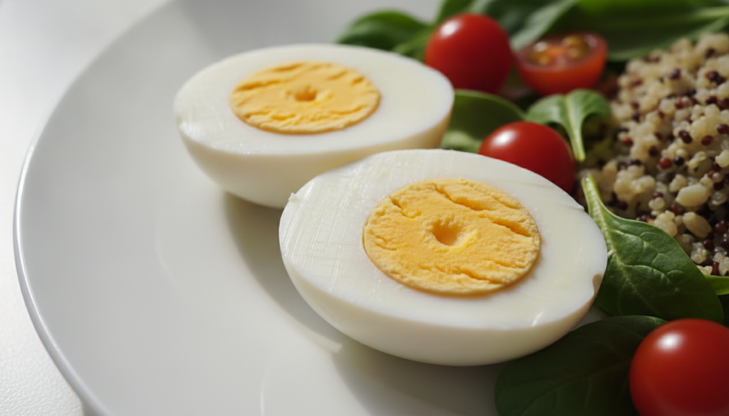 découvrez la valeur calorique et les apports nutritionnels détaillés d'un œuf dur pour mieux comprendre ses bienfaits sur votre santé.
