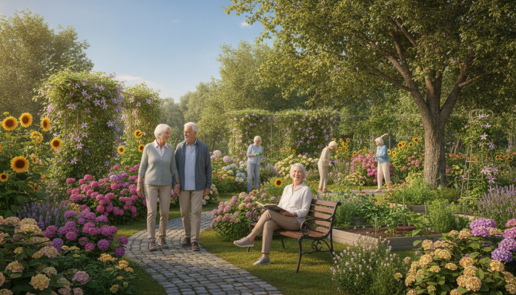 découvrez pourquoi l'accès au jardin apporte de nombreux bienfaits pour la santé des seniors, en favorisant leur bien-être physique et mental.