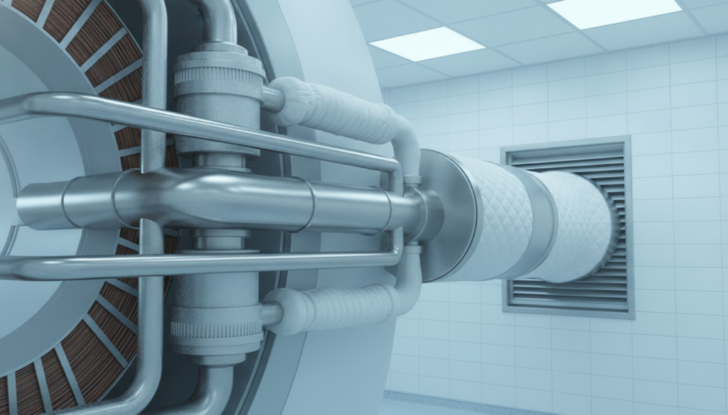 découvrez le fonctionnement et l'utilité du tube de quench en irm médicale, un composant essentiel pour la sécurité et la performance des appareils d'imagerie par résonance magnétique.