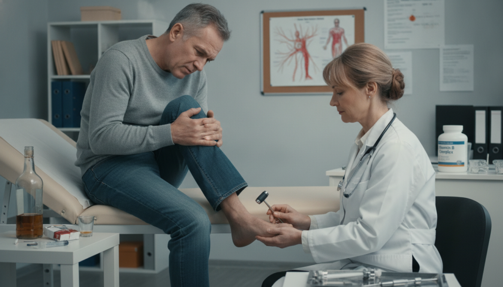 découvrez les causes principales de la polyneuropathie alcoolique et les méthodes efficaces pour la traiter afin d'améliorer la qualité de vie des personnes concernées.